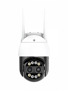 Орбита OT-VNI57 Видеокамера IP WI-FI (2560*1440, 4Mpix*2, 2.8/12мм, пластик)